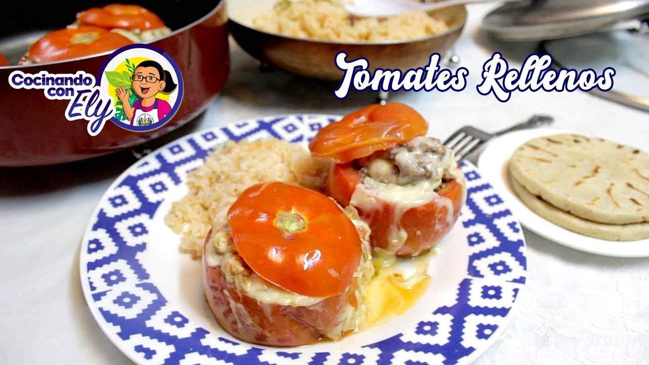 Preparando unos Riquísimos TOMATES RELLENOS