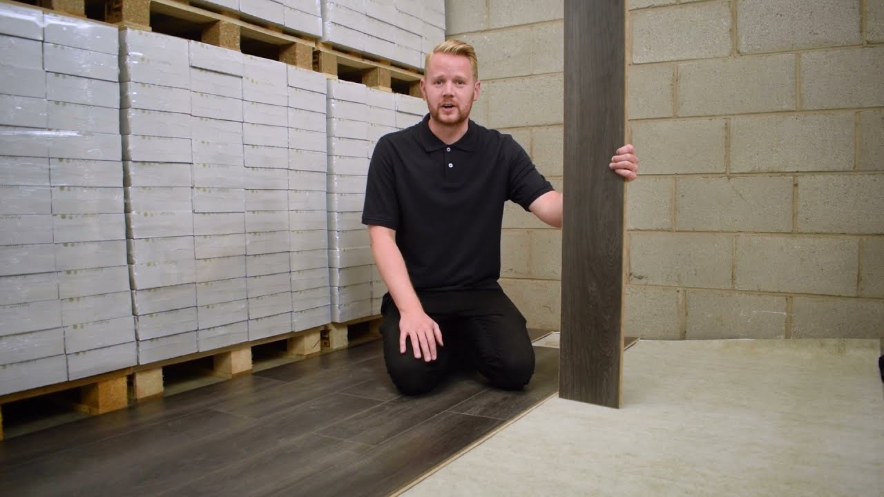 How to install laminate flooring using the UNICLIC system.