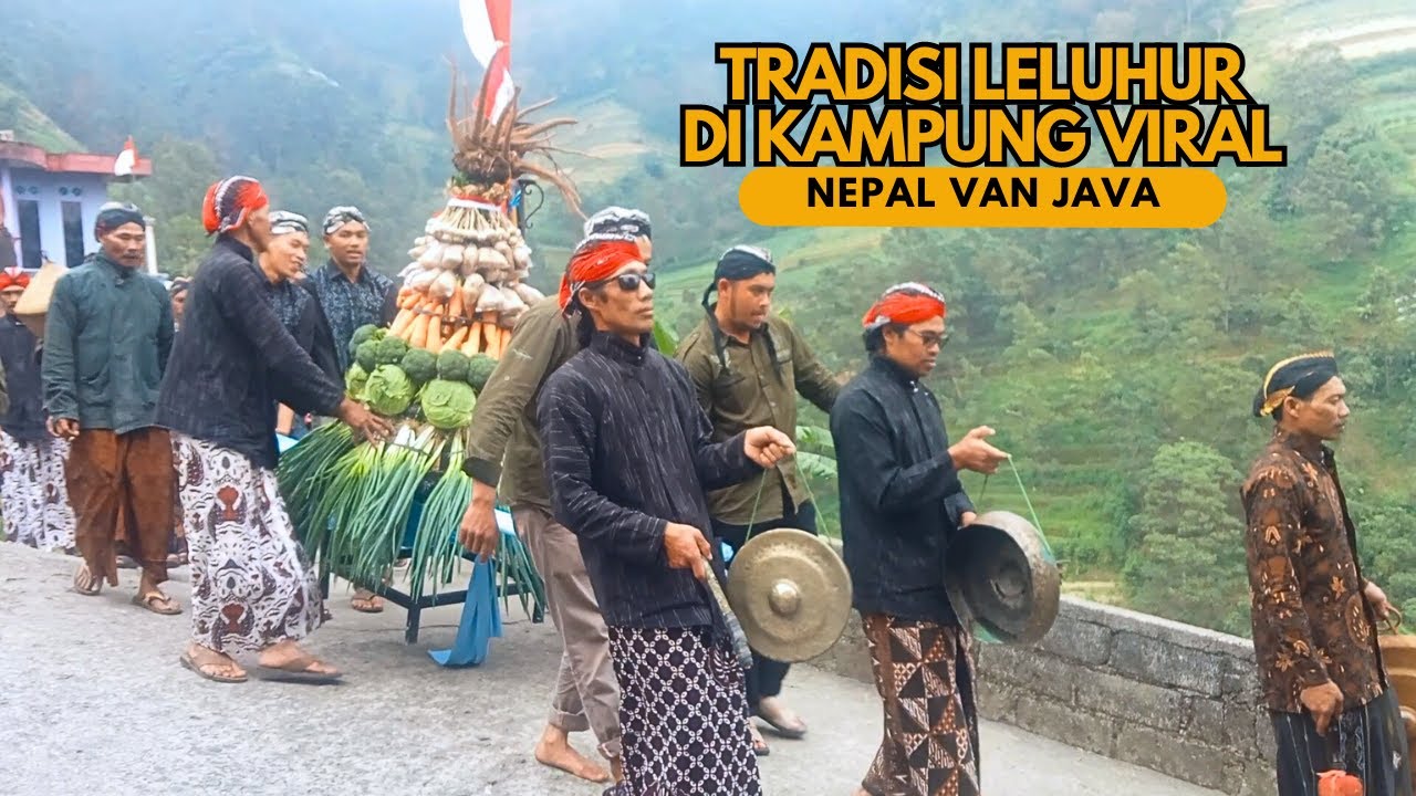 MERTI DUSUN NEPAL VAN JAVA | Potret Suasana Guyup Rukun di Kampung Lereng Gunung Sumbing