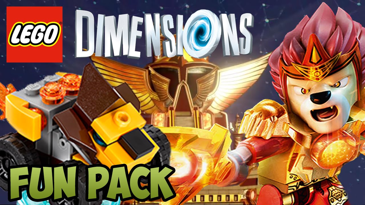 LEGO Dimensions: Laval (CHIMA) - Fun Pack - Free Roam + Unboxing (71222)