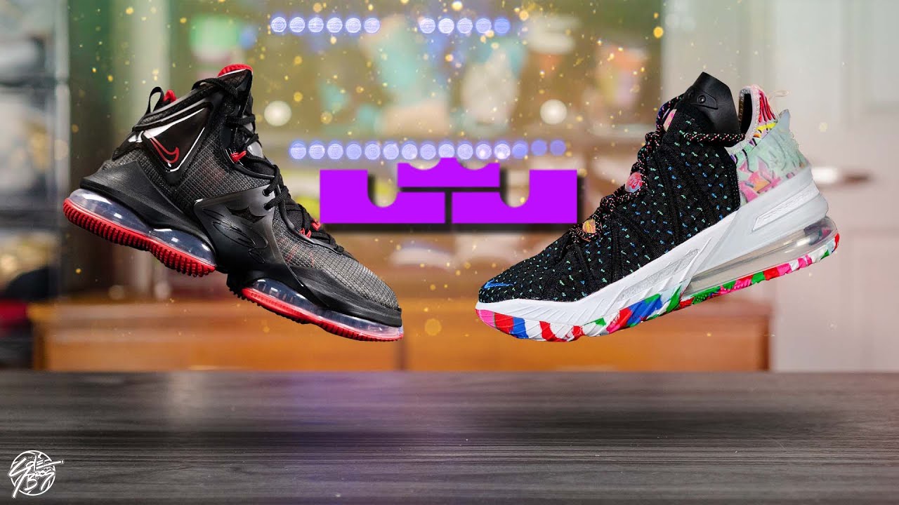 Nike Lebron 19 & Nike Lebron 18 Detailed Comparison!