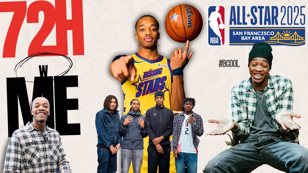 MY 2ND ALL STAR WEEKEND⭐| 🏀 | VLOG | #bcool | #basketball  | #ASG2K25