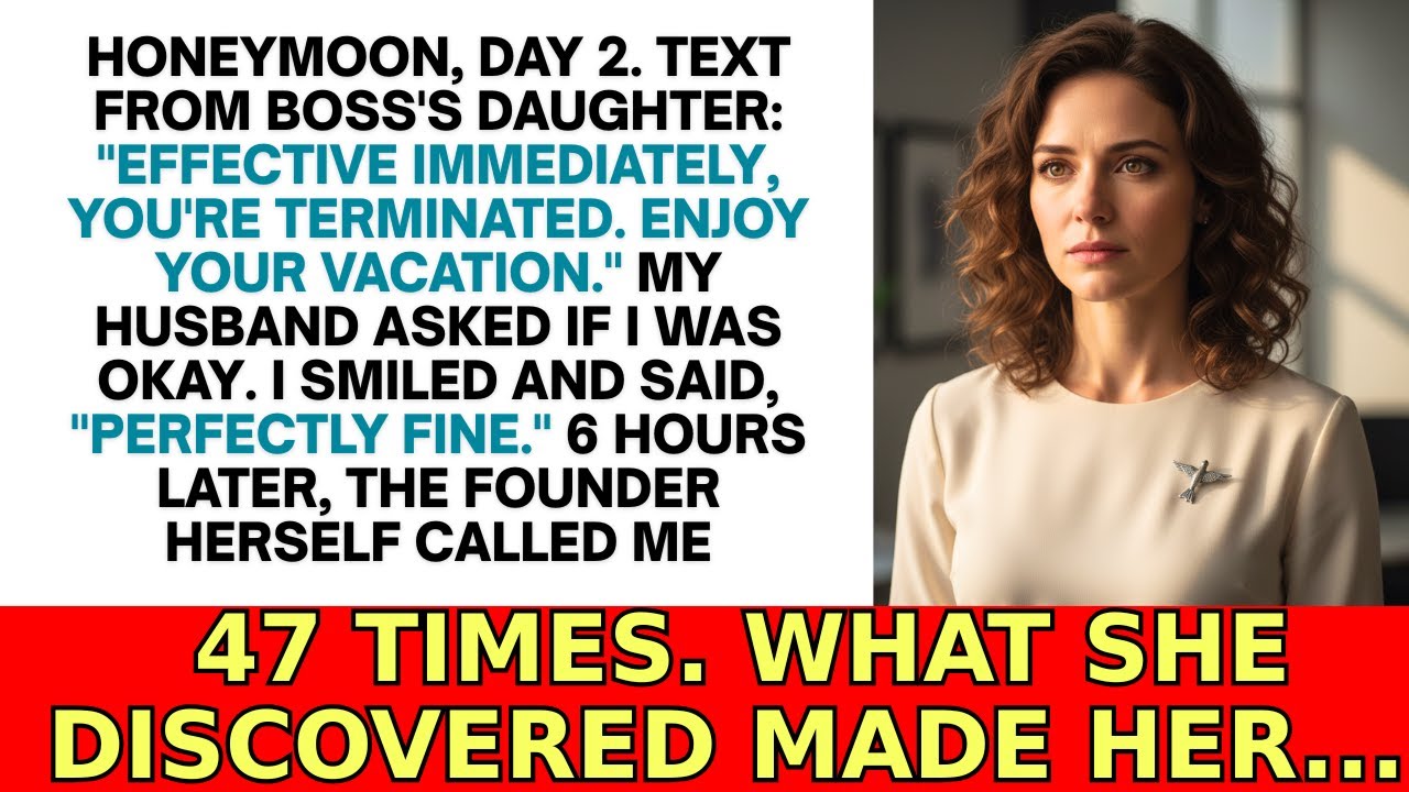 Boss's Daughter Terminated Me During My Honeymoon: 