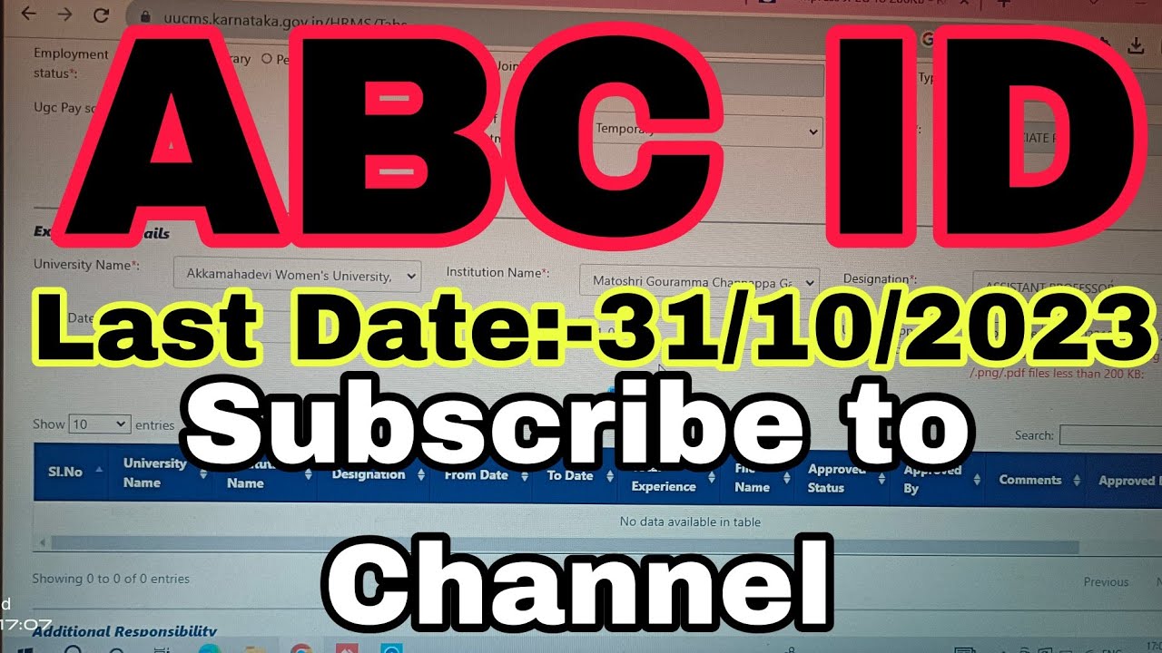How To Create ABC ID in UUCMS Student Portal Academic Bank Credit  Generate #ABCID.UUCMS #Digilocker