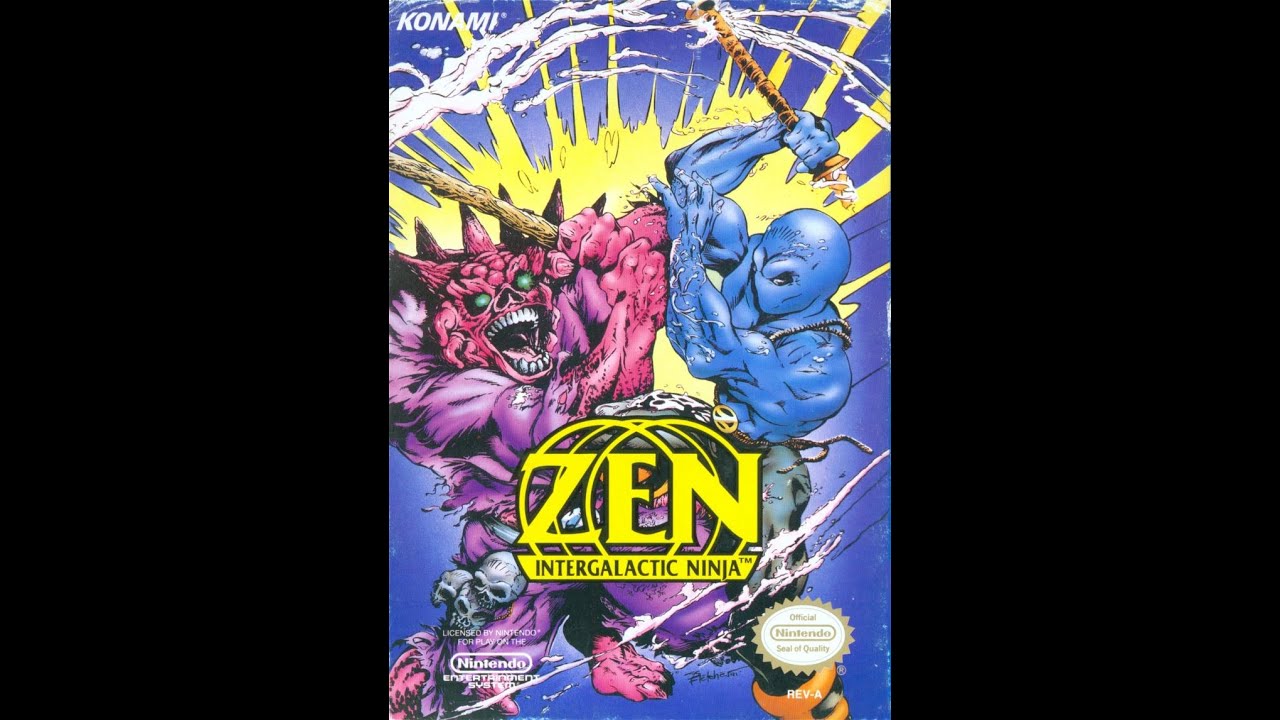 Zen: Intergalactic Ninja Walkthrough (NES Rus)