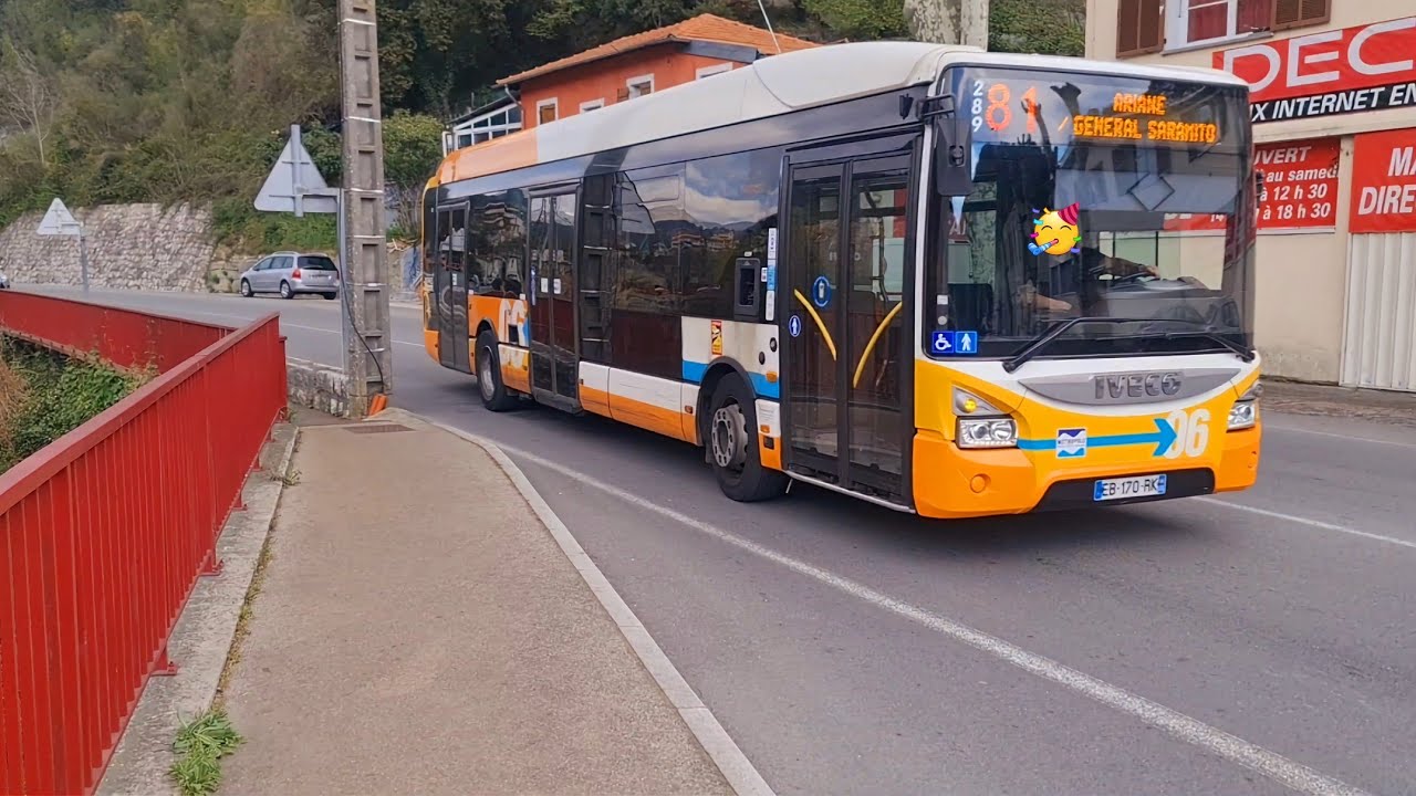 LIGNES D'AZUR | IVECO-BUS URBANWAY 12 BHNS N°289 ● KICKDOWN 💥