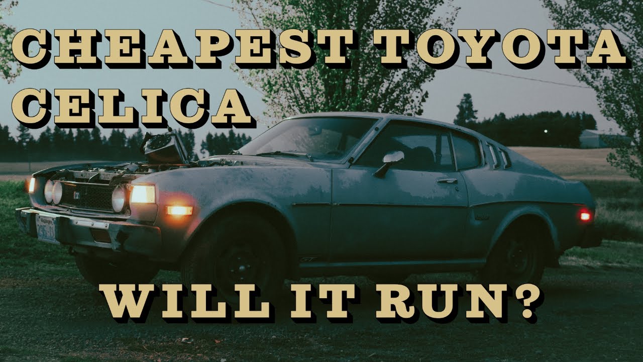 We Bought the Cheapest 1977 Toyota Celica on Facebook Marketplace!