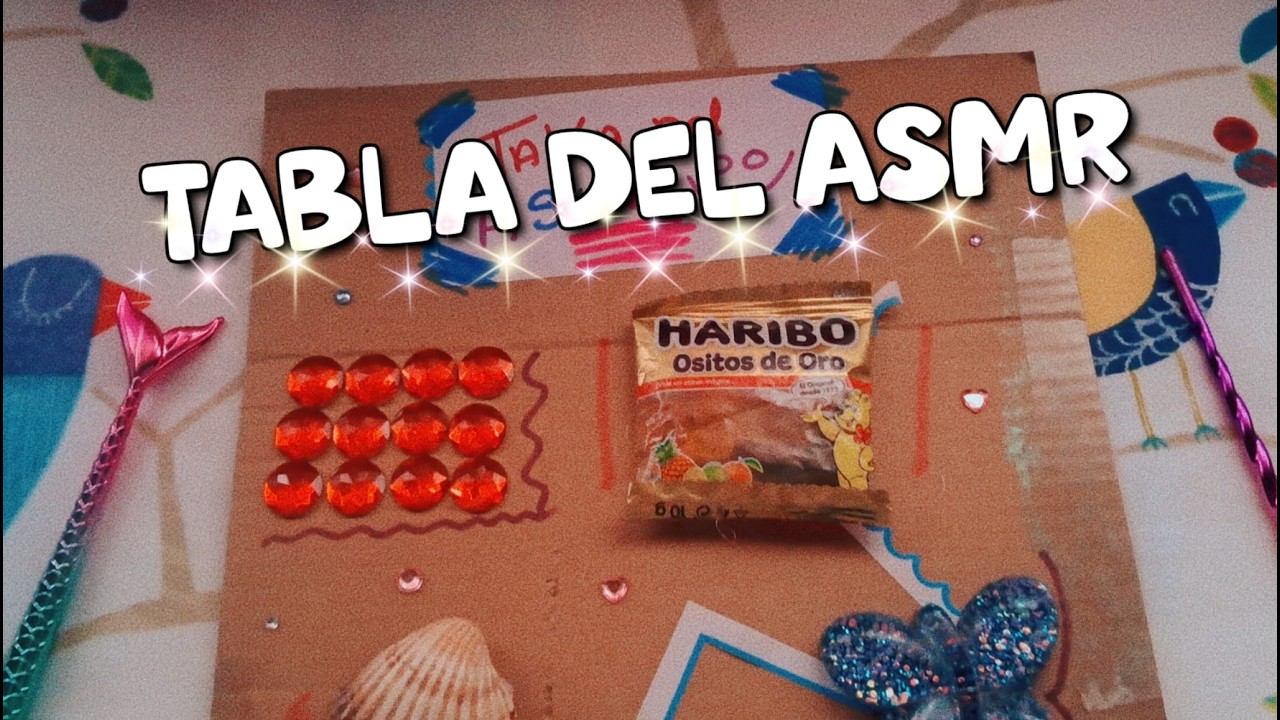 💜ASMR🌙 Mi primer Fidget Board (Tabla del ASMR) #asmr #fidgetboard #asmrsounds
