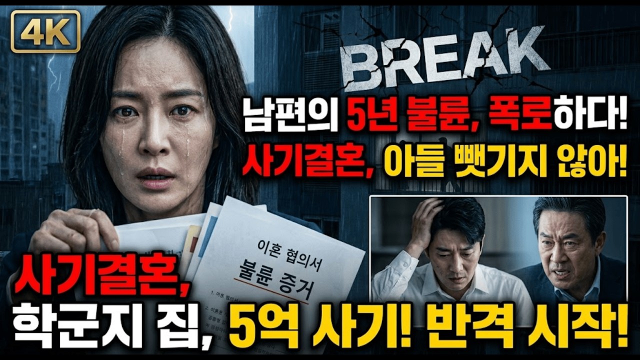 단식하며 아파트 뺏으려는 형님 ⚡ 남편과 형님의 불륜 폭로로 시댁 박살낸 사이다 복수극 ⚡