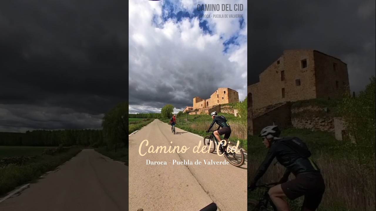 Camino del Cid, tramo de Daroca a la Puebla de Valverde #caminodelcidenbici #caminodelcid