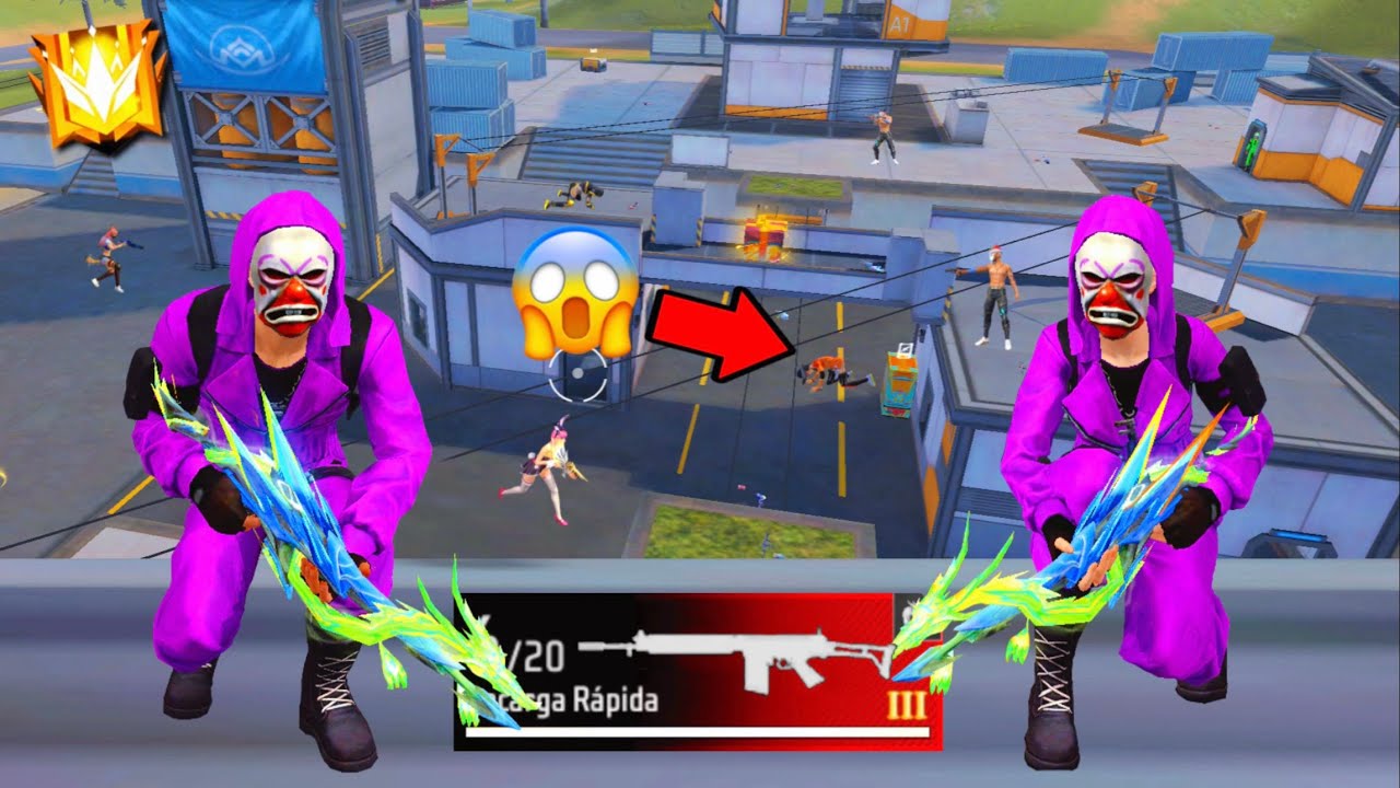 EL RETO DE LA PARRAFAL EVOLUTIVA CAMPERA 😰 FREE FIRE