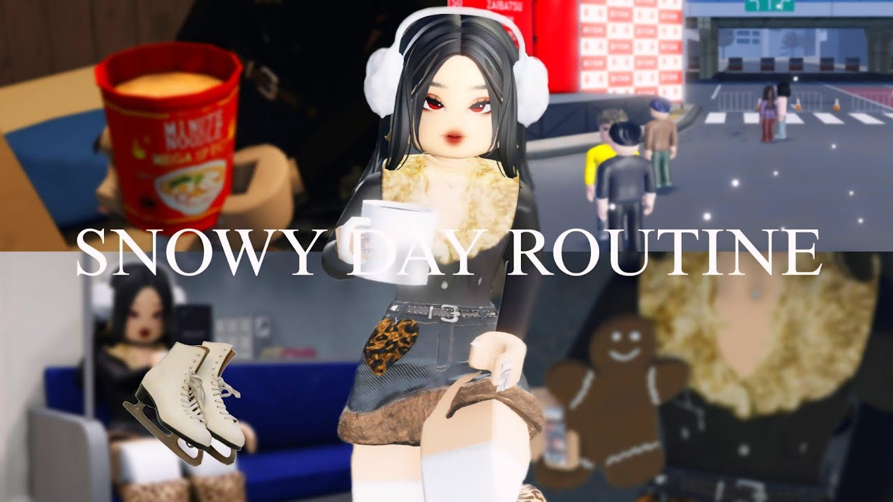 Cozy Snowy Day Routine ❄️ (coffee, mukbang, vlog, zaibatsu japan)