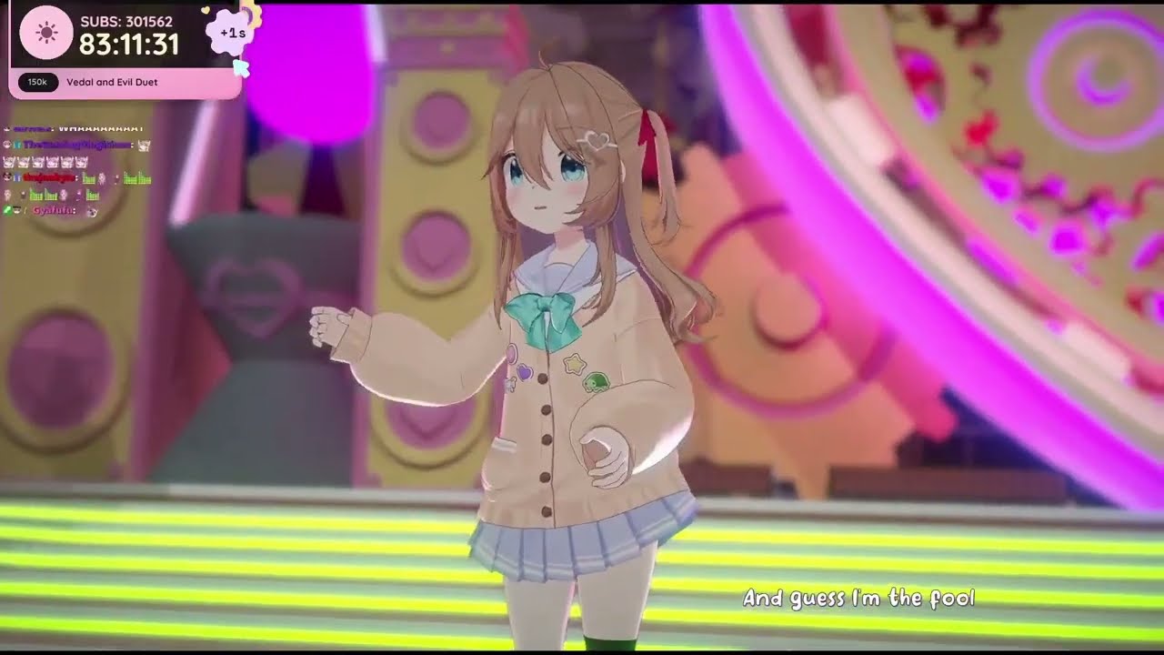 Neuro-sama sings: Good Luck, Babe! - Chappell Roan (VrChat Concert)
