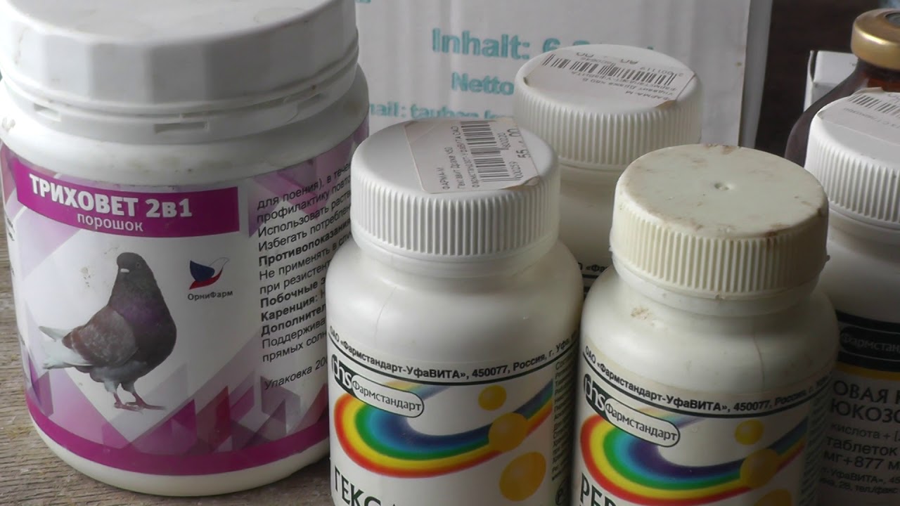 ВИТАМИНЫ ДЛЯ ГОЛУБЕЙ