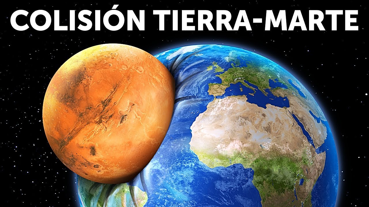¿Sobreviviría alguna forma de vida si Marte colisionara con la Tierra?