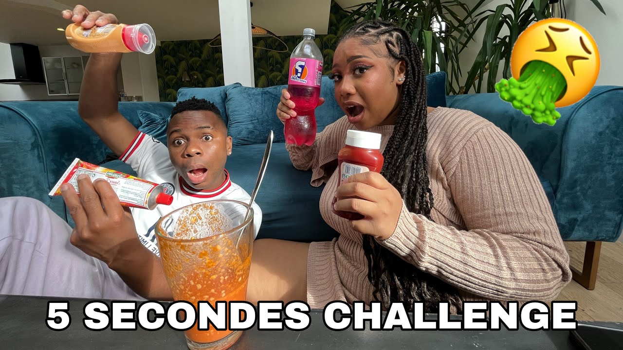 5 SECONDES CHALLENGE AVEC @Thegrims TV - LAURYN ET LEANA
