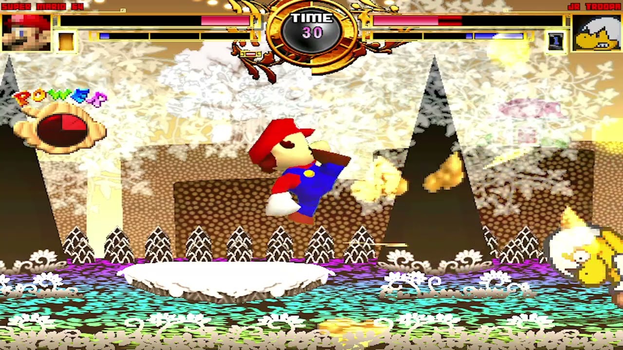 NICK54222 MUGEN: Super Mario 64 VS Jr. Troopa
