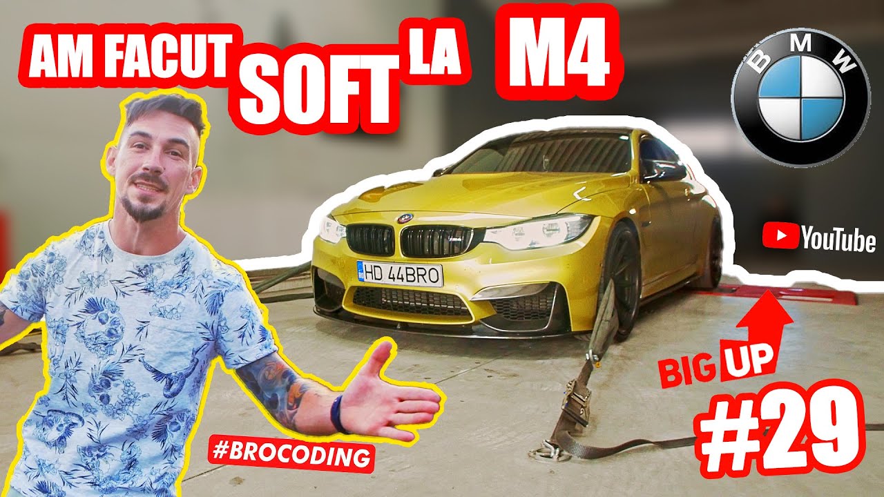 Cati CAI are M4 - le !?!? | SOFT POP BANGS | BMW | Volan CARBON | 4K | #BROCODING