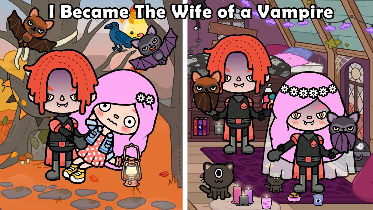 I Became The Wife of a Vampire 💖😱 | Compilation | Toca Love story | Toca boca | Toca Life World
