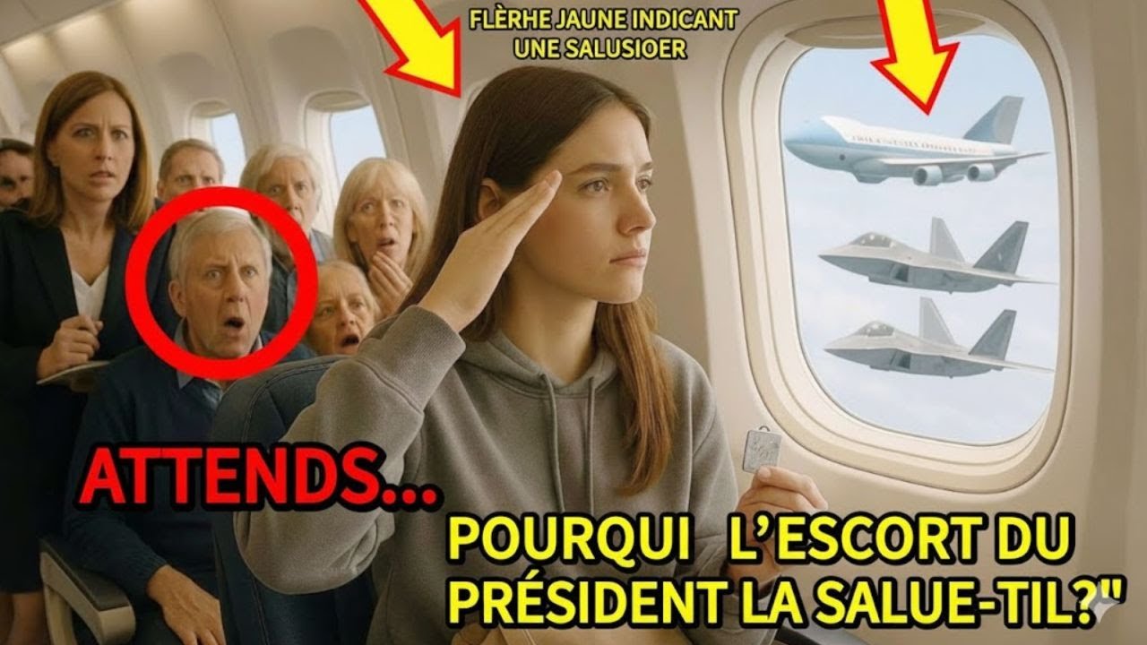 Ils se sont moqués d’elle en 22C — son indicatif força Air Force One à l’escorter