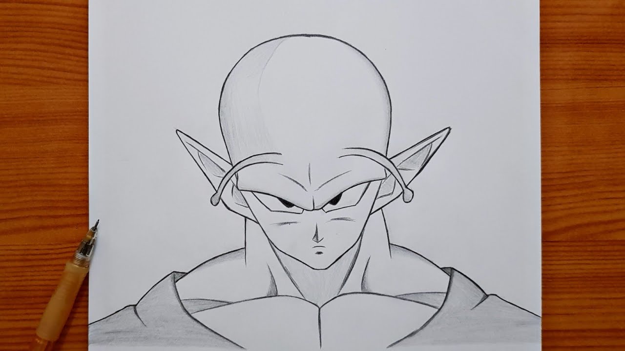 How to draw Piccolo ( Dragon Ball ) | Piccolo step by step | easy tutorial drawing