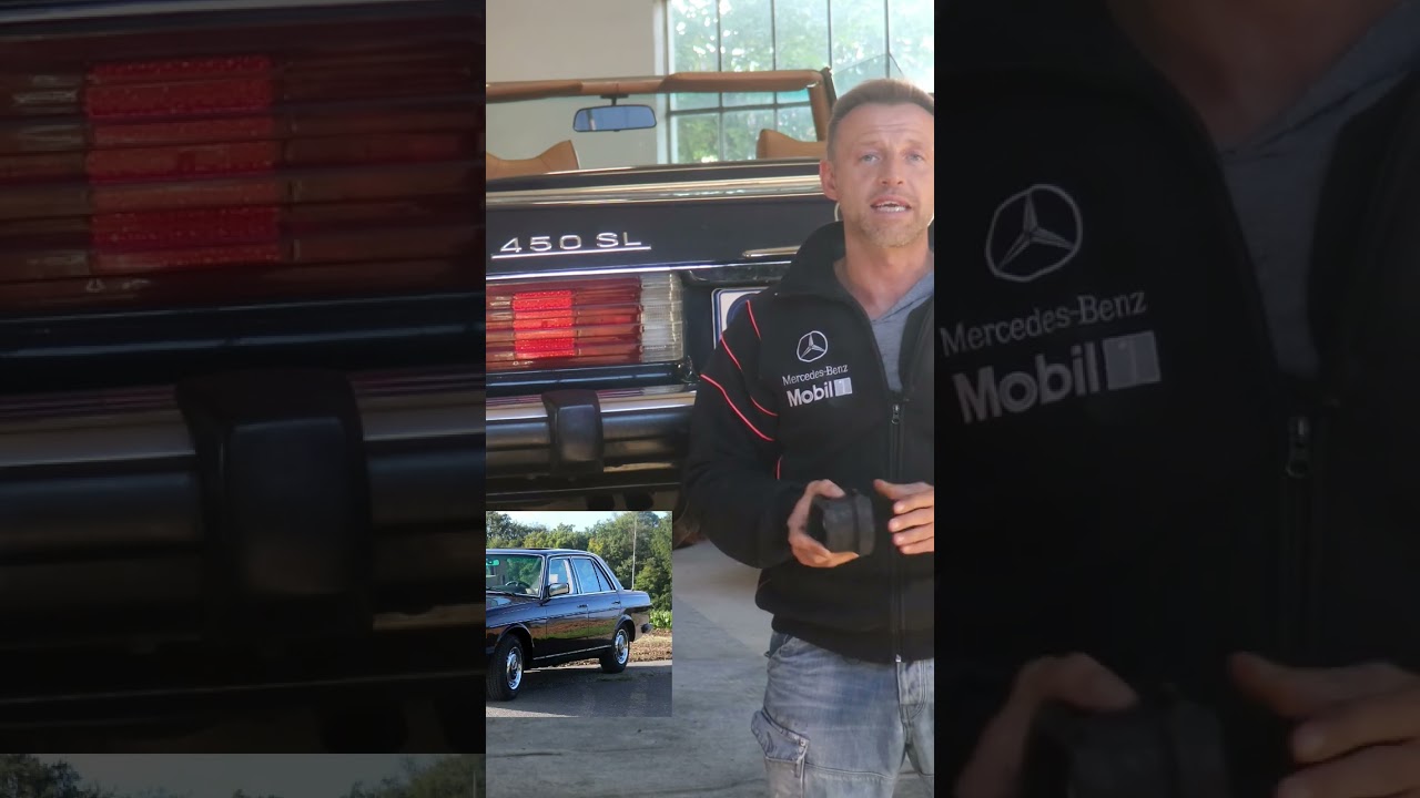Mercedes R107 Vorderes Gummilager der Hinterachse wechseln | Video Anleitung beim R107SCHRAUBER