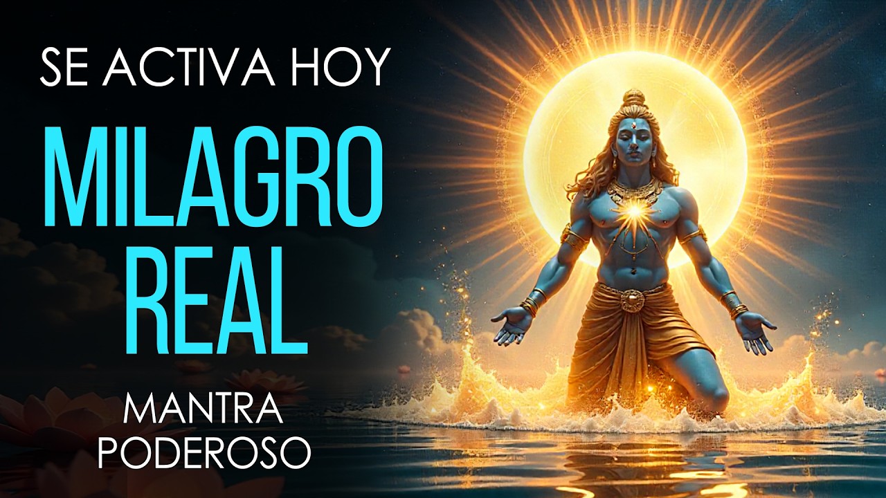 PREPÁRATE PARA RECIBIR EL MILAGRO 🌟 ESTE MANTRA LLEGA HOY PARA ACTIVARLO 🙌 ¡SU PODER ES REAL!