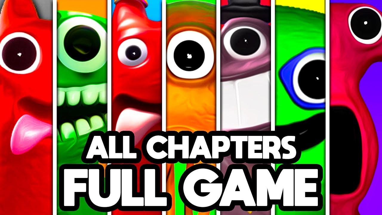 Garten of Banban 0-7 - All CHAPTERS FULL GAME Walkthrough Gameplay No Commentary