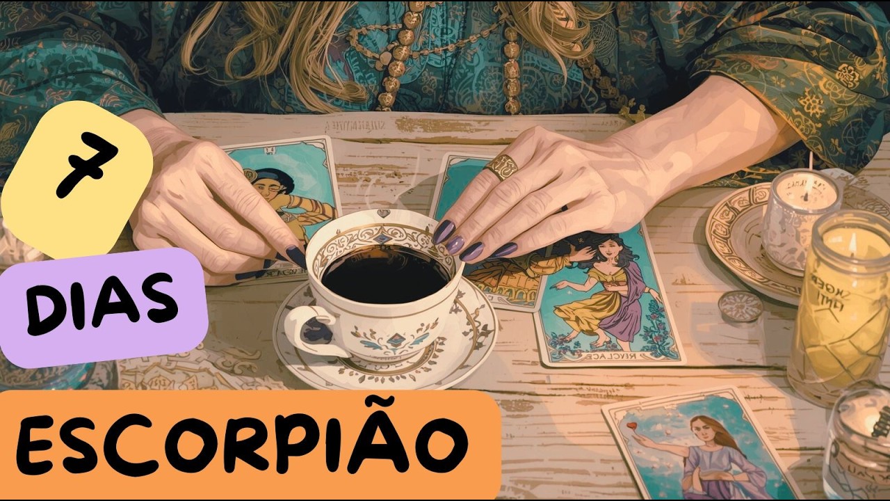 ☕ESCORPIÃO ♏ REVELAÇÕES PARA OS PRÓXIMOS 7️⃣ DIAS. O QUE VOCÊ ESTÁ ATRAINDO CHEGA EM 7️⃣ DIAS!
