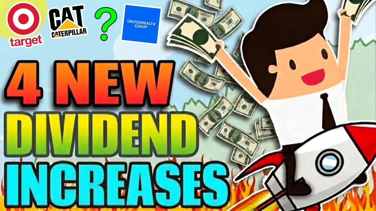 4 NEW Dividend Increases You Need to Know About!