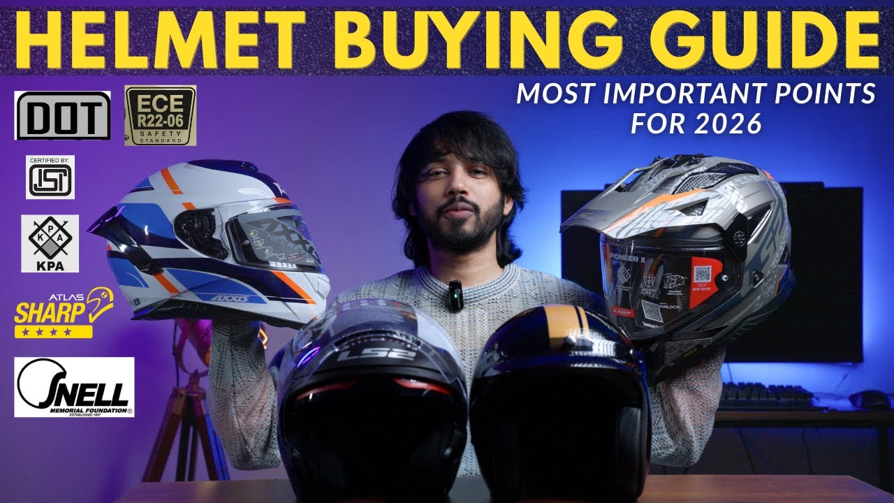 Safest Helmet Buying Guide 2026-We will help you choose Right!