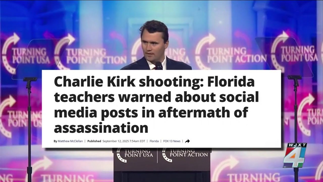 Florida commissioner to investigate teachers making ‘vile’ comments about Charlie Kirk after murder