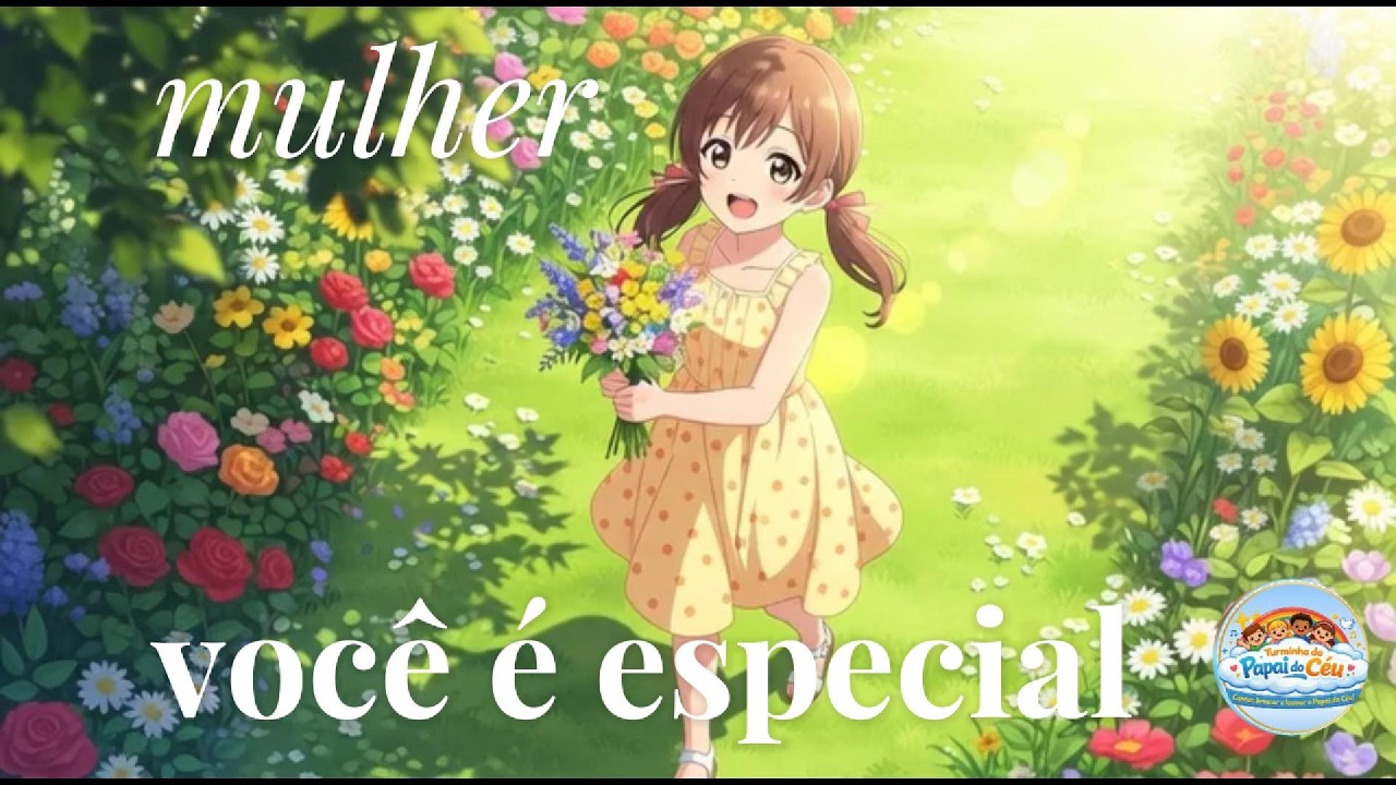 🌷 MULHER, VOCÊ É ESPECIAL 💖 | Música Gospel Infantil Emocionante para o Dia da Mulher