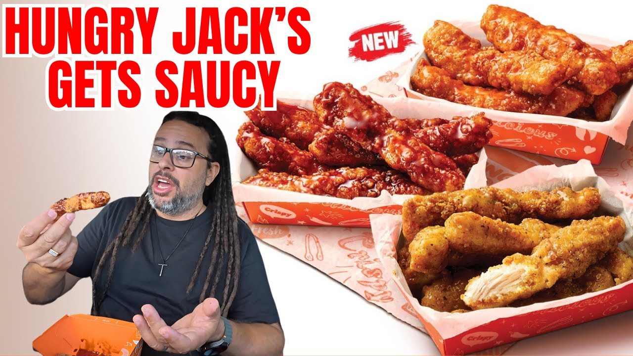 Korean BBQ vs Lemon Pepper vs Spicy Mango | Hungry Jack's Taste Test