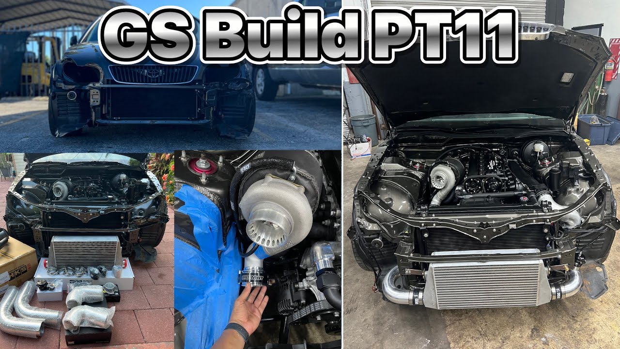 GS Build Part 11 (Intercooler and Exhaust fabrication and install)