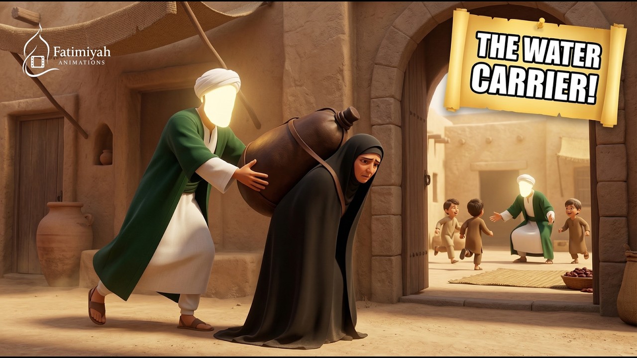 Imam Ali (a.s.): The Man Who Carried the Water – A Story of Kindness for Kids
