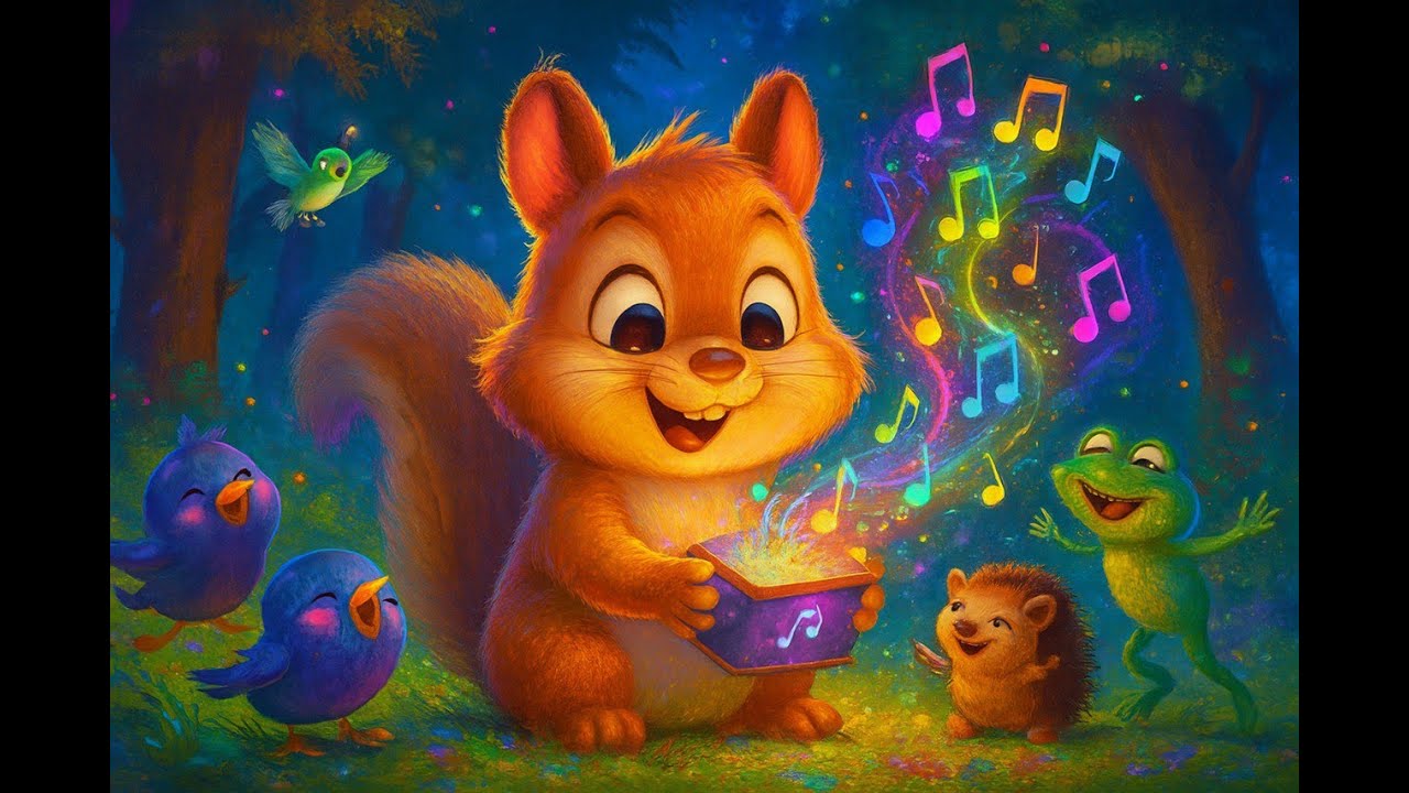 Forest Band Jam 🎶 #MagicalMusicBox #KidsMusic #EducationalAnimation #PreschoolLearning #HappyKids