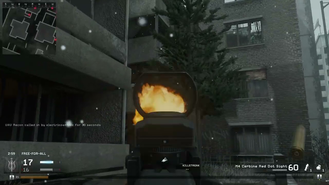 sweating in cod mwr