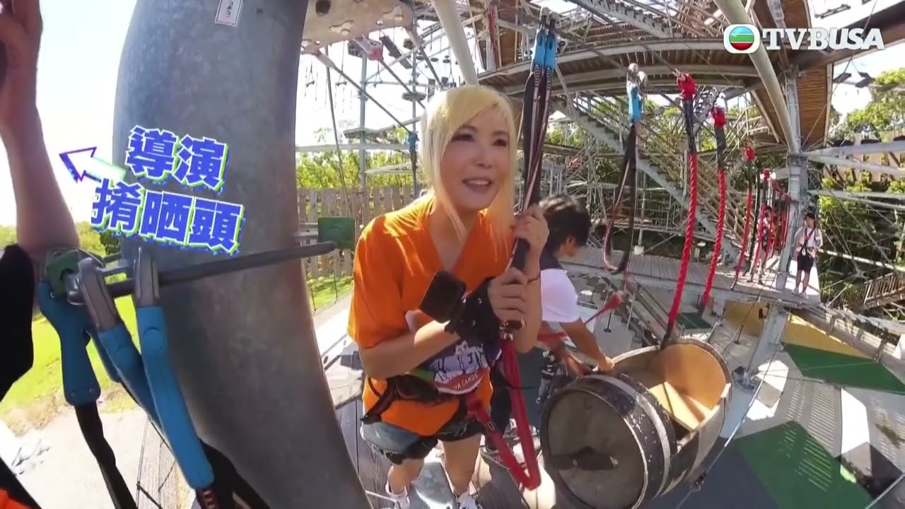 解風大阪｜如風挑戰世界最大攀爬遊樂設施！每層設有不同「超離地」難關，畏高嘅如風能否過關登上天台？｜TVB綜藝｜日本｜旅遊｜美食｜杜如風｜TVBUSA