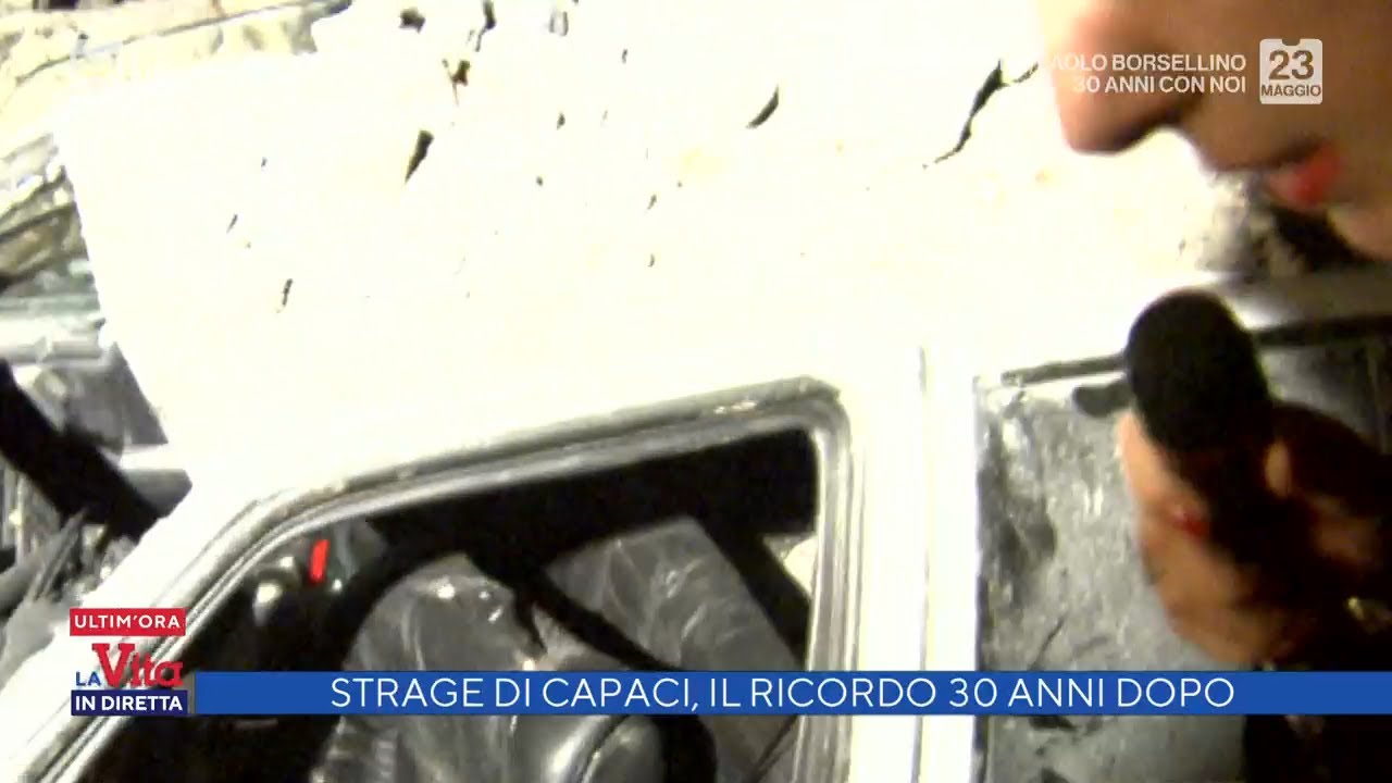 Strage di Capaci, 30 anni dopo - La vita in diretta 23/05/2022