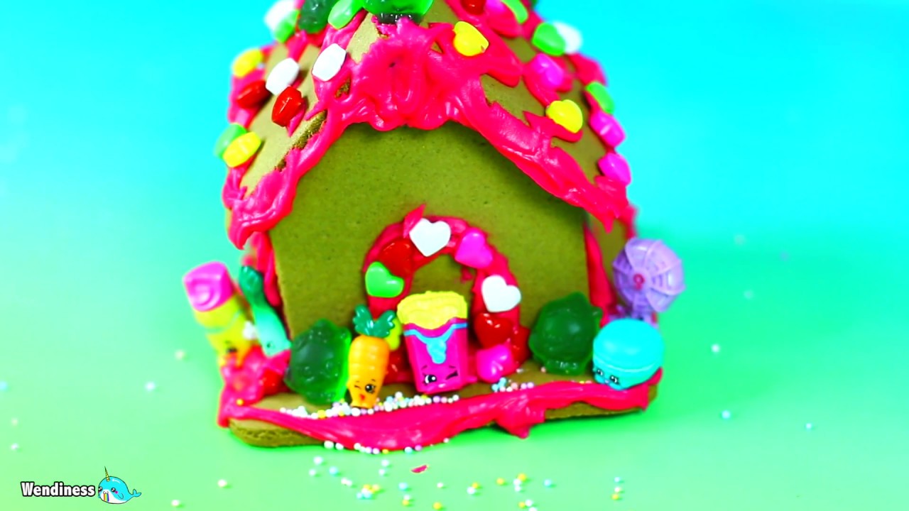 DIY Shopkins Gingerbread House Kit Tested