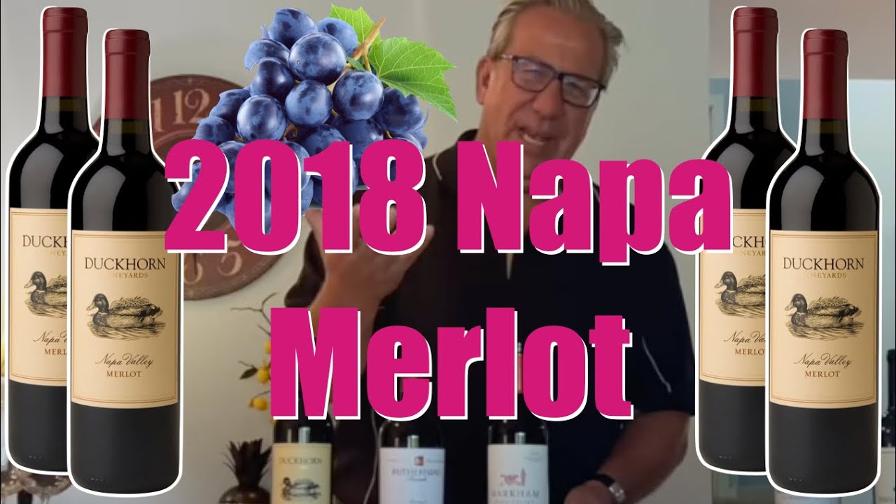 2018 Napa Merlot || Duckhorn & Markham || Decants with D