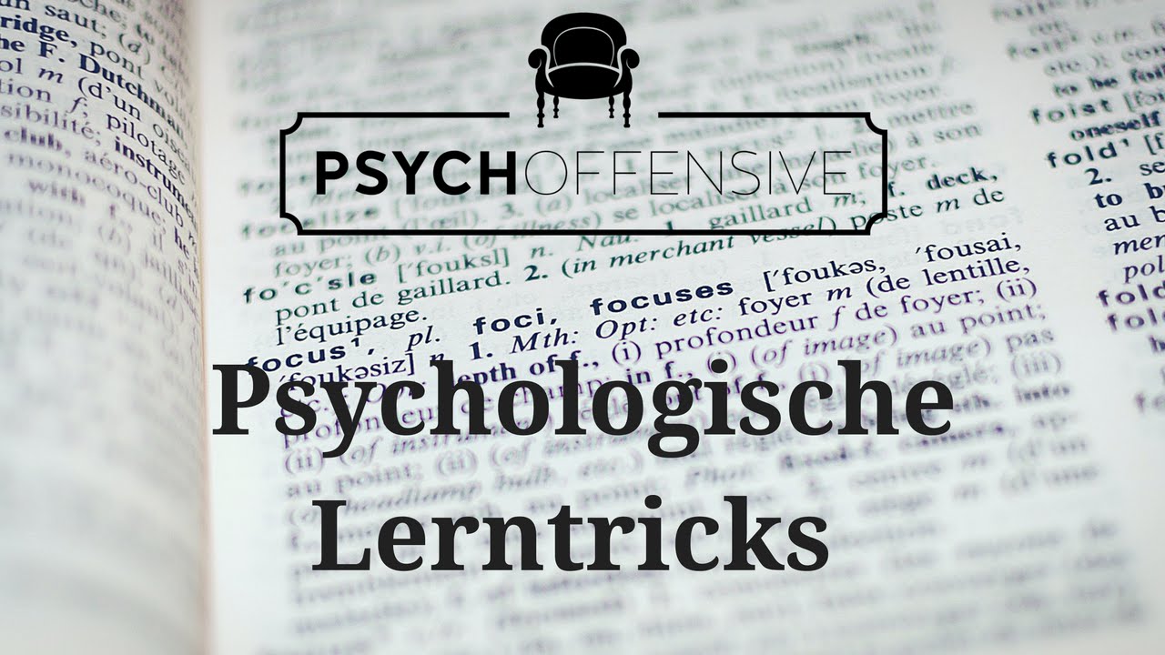 Psychologische Lerntricks