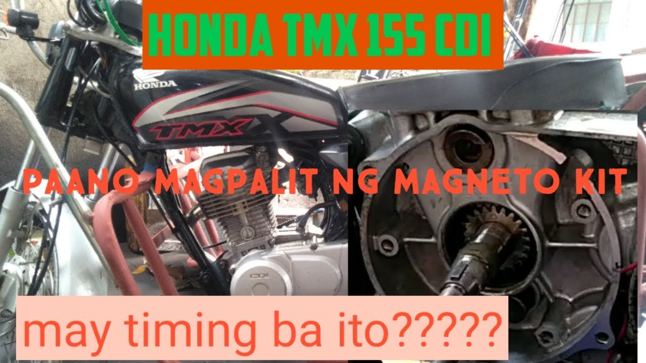 TMX 155 CDI PAANO MAG PALIT NG MAGNETO KIT OIL SEAL