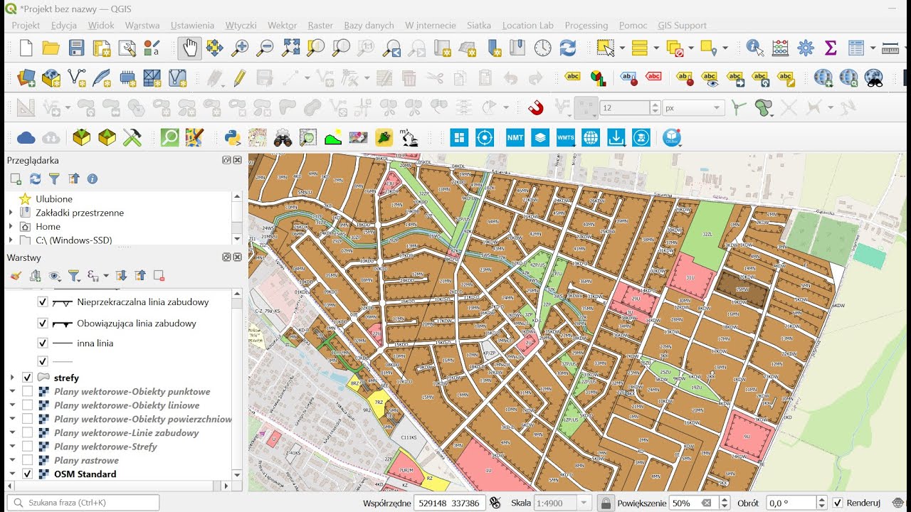 QGIS case studies - MPZP - źródła i rodzaje dostępnych danych