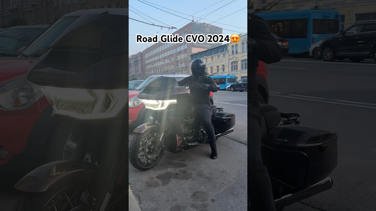 😍NEW Harley Davidson Road Glide CVO 2024 #harleydavidson #biker #motovlog #мото #мотоцикл #harley #