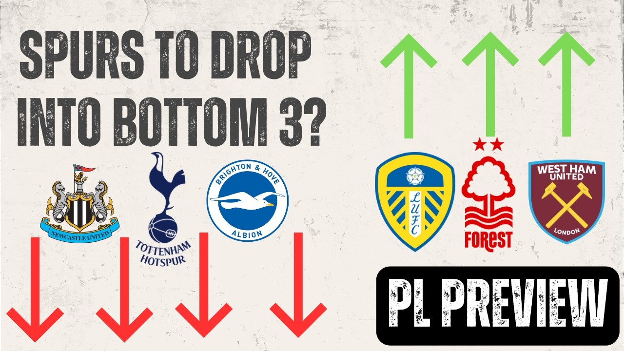 Is this the weekend Spurs drop into the relegation zone? PL Preview