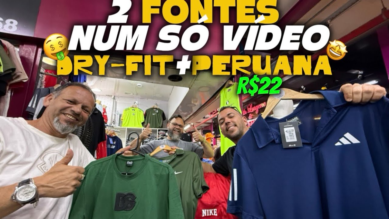 🤑✨ FORNECEDOR E FABRINCANTE DE ROUPA DRY-FIT E PERUANA BERMUDAS 🇧🇲 