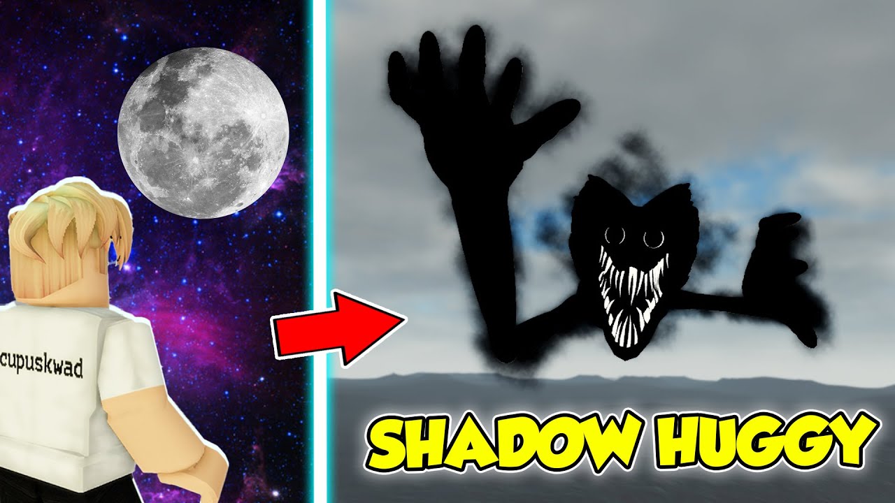 BANG CUPU MIKOCIL DAN MIKACIL MENEMUKAN SHADOW HUGGY WUGGY YANG TERKUBUR ROBLOX DI BULAN 😱😱