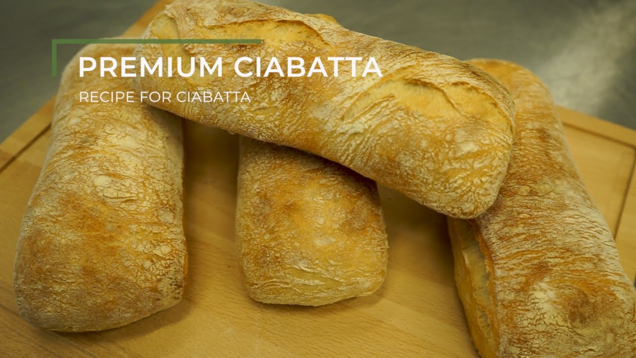 PREMIUM CIABATTA - Recipe for Ciabatta